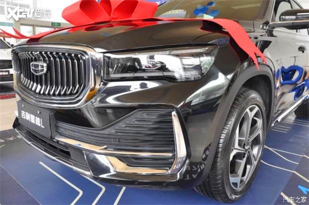 吉利星越l新车实拍 新车5月25日开启预售