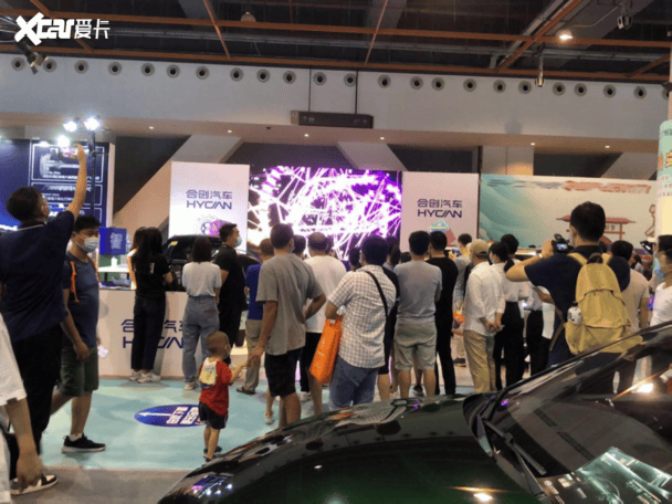 潮流智驾纯电suv 合创z03亮相南丰汇中秋车展