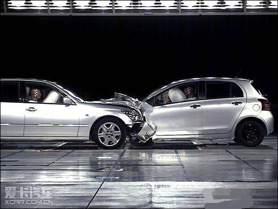 车重对碰撞安全性的影响