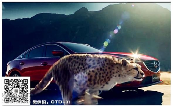 与豹子比拼 马自达6ATENZA速度的快感_【天