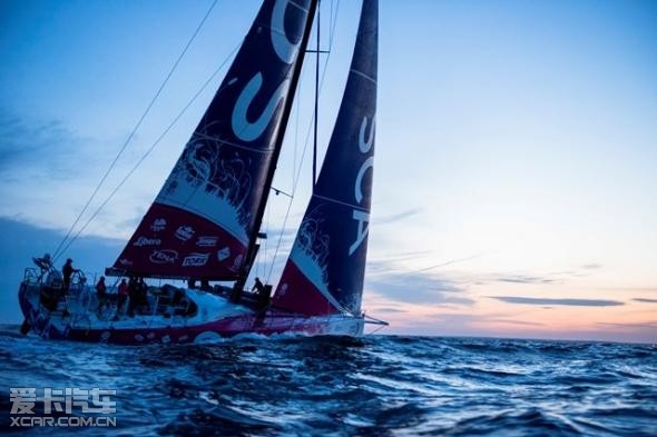 沃尔沃环球帆船三支船队西班牙环岛拉练_【镇