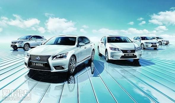 lexus hybrid drive雷克萨斯油电混合动力汽车是各自价位段的顶高清图片