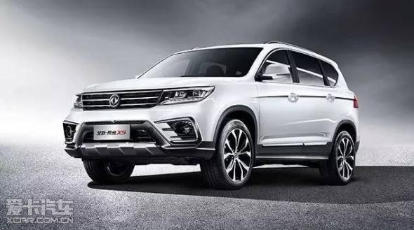 东风全新景逸X5上市 变长变靓变耐看