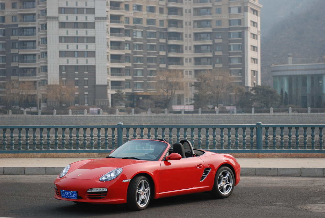 随风奔跑者 滨海路试驾保时捷boxster2.9