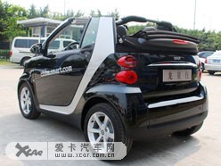 smart foetwo敞篷版的开启或关闭时间为20秒,敞篷为分双段高清图片