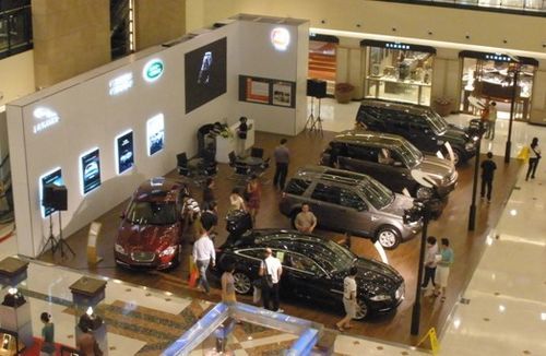 森那美捷豹路虎联合展亮相梅龙镇广场_爱卡汽车