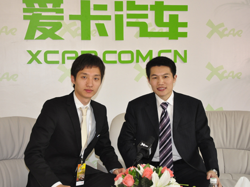 爱卡2010广州车展高层访谈--华泰汽车_爱卡汽车