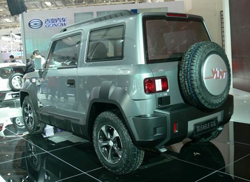 吉利版吉姆尼 越野suv全球鹰gx5将推出