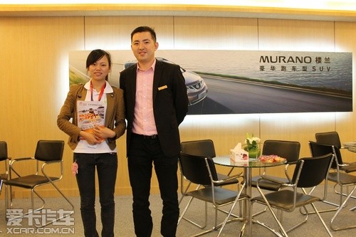 车展采访东风日产洪都专营店总经理徐鑫