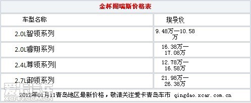 华晨金杯阁瑞斯品质领衔中高端MPV市场_爱卡