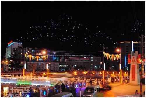 【凤县美丽的夜景】