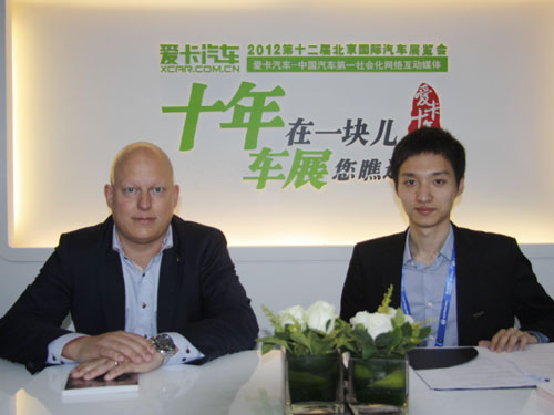 北京车展专访科尼赛克创始人Christian von Koenigsegg