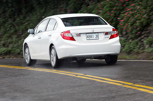 细腻动感 海外试驾第九代本田CIVIC 1.8