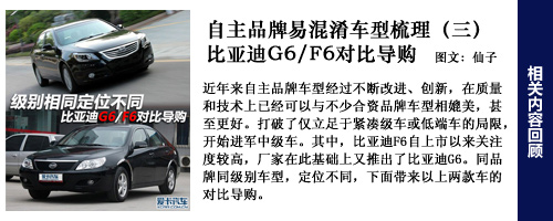 自主品牌易混淆車型梳理