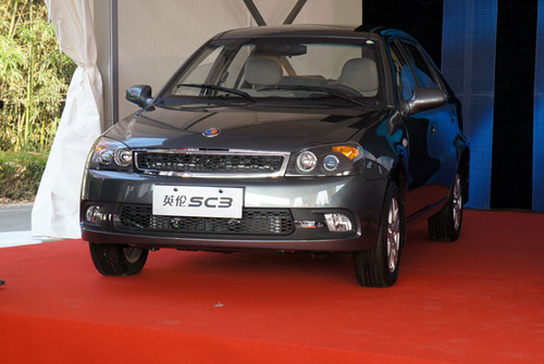 吉利英伦SC3、SC6、SC7-6AT江苏上市