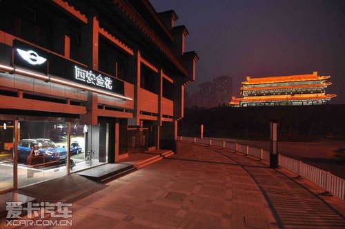 西安金花宝马mini东大街城市展厅高清图片