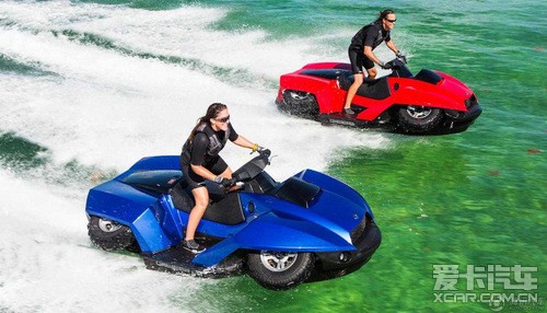 美国开售水陆两栖车 售价约25万元