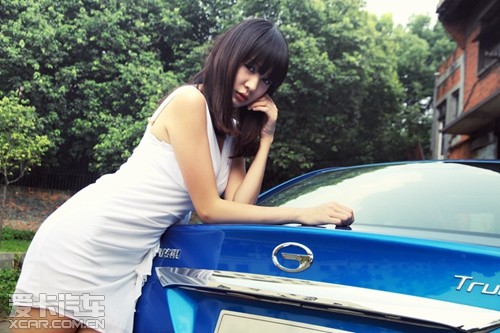 我好像<em>爱上那个</em>叫传祺的<em>姑娘</em> 实拍车模_爱卡汽