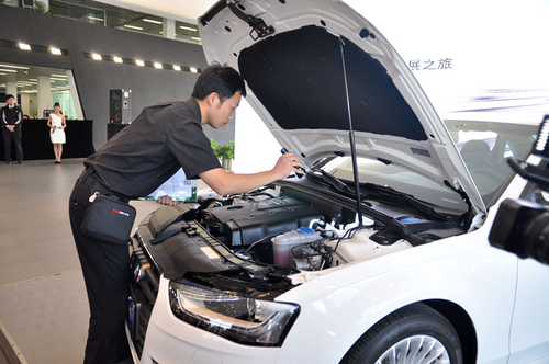 奥迪二手车品鉴之旅走进浙江康桥锦澳