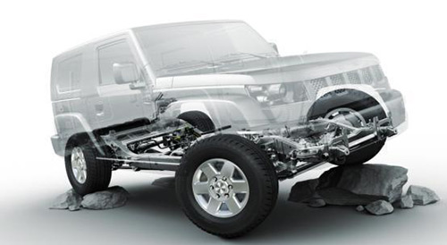 够威够硬 百变北汽BJ40定义硬派越野车_爱卡汽车