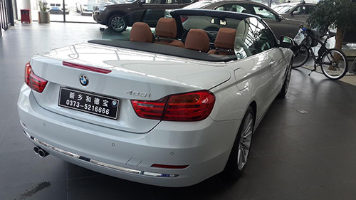 贵在追求个性进口宝马428i敞篷到店实拍_爱卡汽车