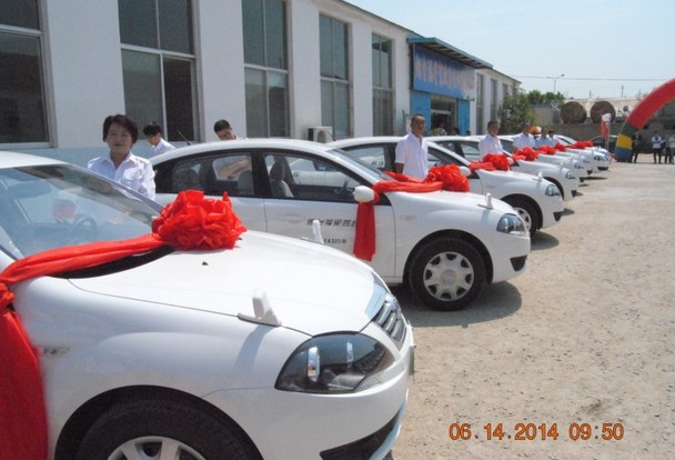 烟台鹏翔华晨新能源教练车交车仪式举行