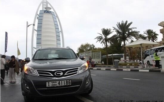 一辆迪拜人眼中的中国车 广汽传祺