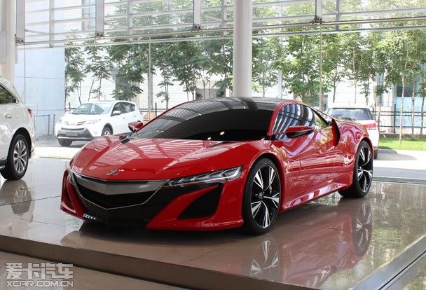 acura讴歌超级跑车nsx concept驾临春城