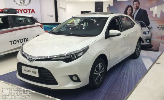 史上最帅车型雷凌到店啦 欢迎到店赏车