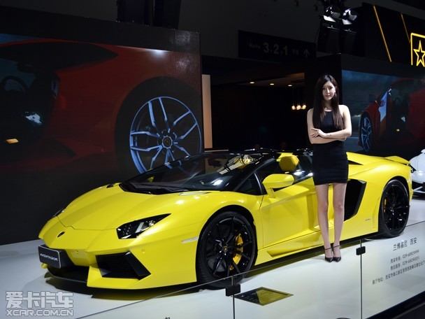 兰博基尼全新huracán lp 610-4亮相西安国际车展