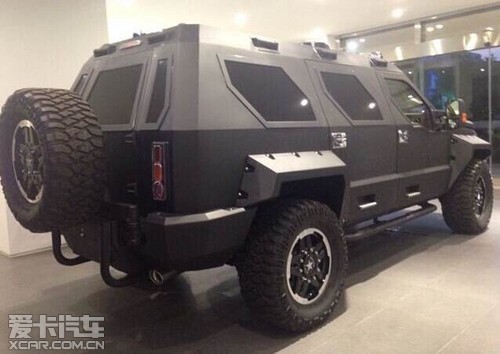 原装乔治巴顿战盾天津港独家呈现装甲车