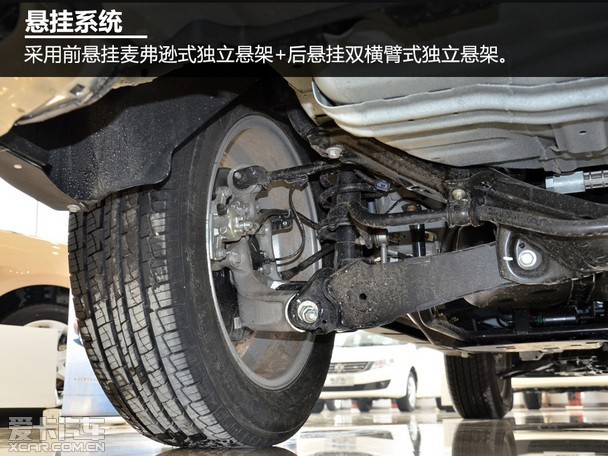 标配电子车身稳定系统实拍东风风神ax7
