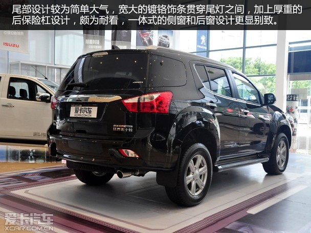 大七座硬汉suv 爱卡实拍江西五十铃mu-x