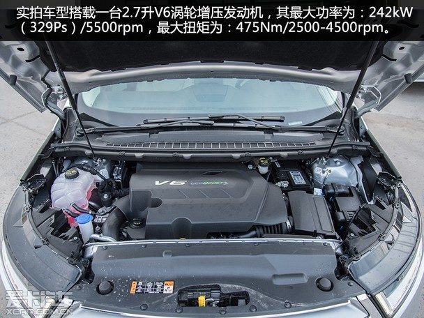 美式大七座 爱卡汽车实拍福特全新锐界