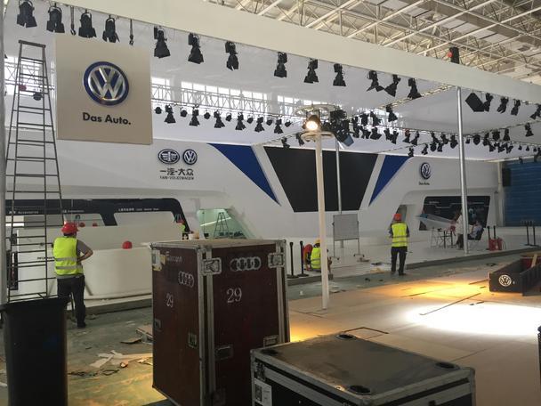 2015呼和浩特国际车展--展台搭建揭秘