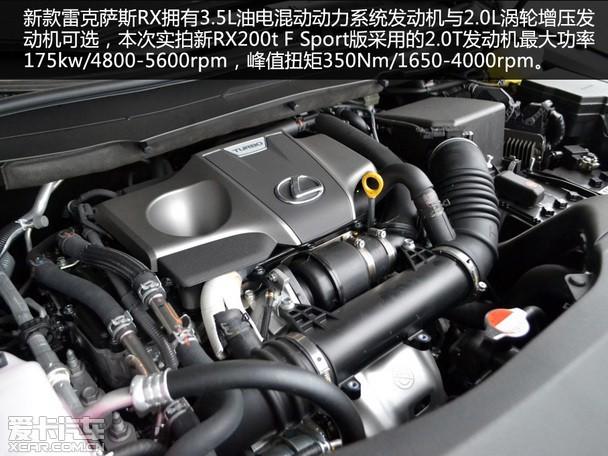 内外一新 新款雷克萨斯rx200t f sport