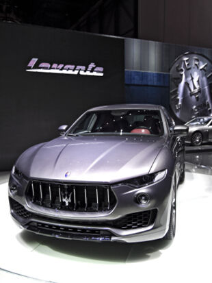 玛莎拉蒂全新suv levante于日内瓦国际车展全球首发