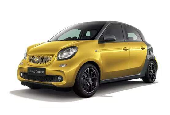 全新smart forfour 4门4座车及吴亦凡特别版预售活动炫酷启动