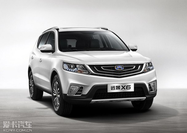吉利远景x6更名为远景suv 6月14日亮相