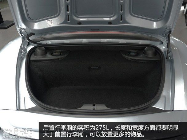 保时捷boxster空间,保时捷boxstergts 南昌车市 新车到店 四缸回归 爱卡实拍保时捷718 boxster 空间与