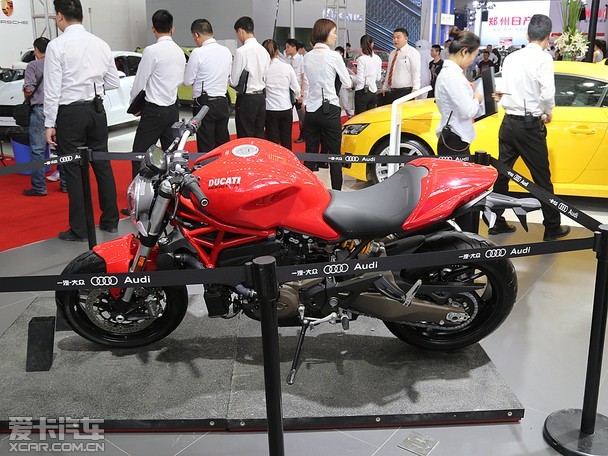 怪兽来袭!杜卡迪Monster 821惊艳湖南车展