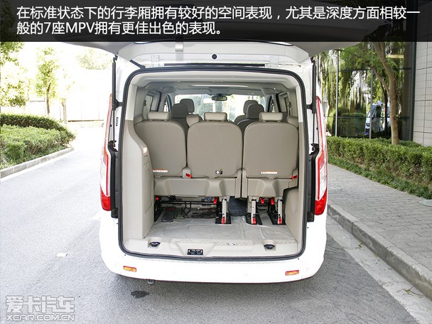空间大动力足 实拍福特途睿欧自动精英