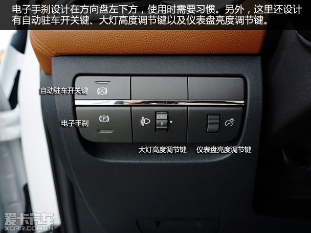 东南dx7按键功能图解,东南dx7空间 配置变化是重点 爱卡实拍2018款东南dx7