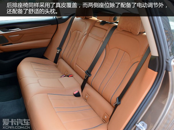 不过考虑到长途旅行的需要,宝马6系gt的整体乘坐空间表现更加舒适,储