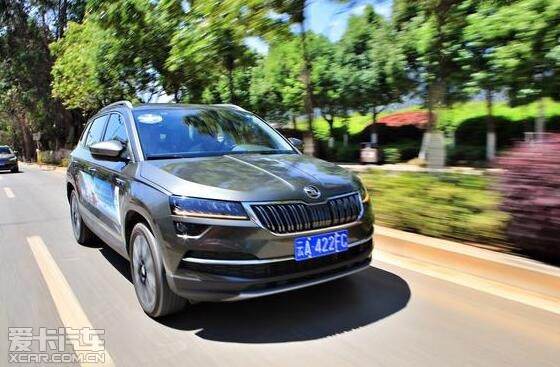 斯柯达柯珞克suv 云南昆明城市定向赛