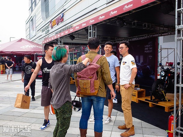 酋长驾到印第安摩托全国巡展成都站