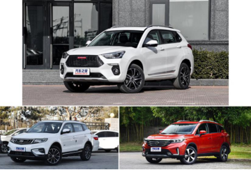 新哈弗H6 Coupe、博越、传祺GS4