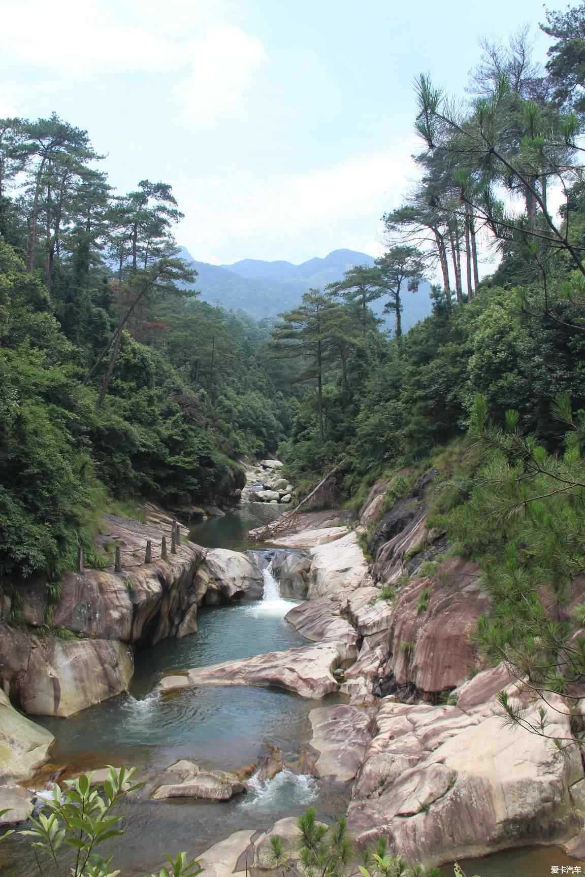 游庐山栖贤大峡谷