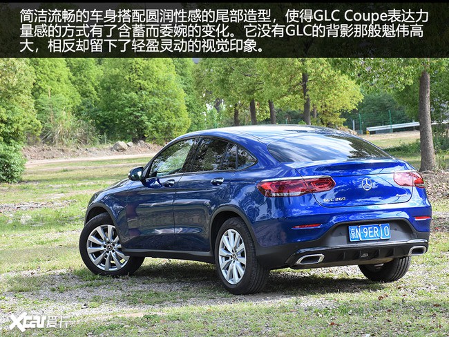 对一台轿跑suv来说,空间,内饰,动力都不是最主要的,对于glc coupe的