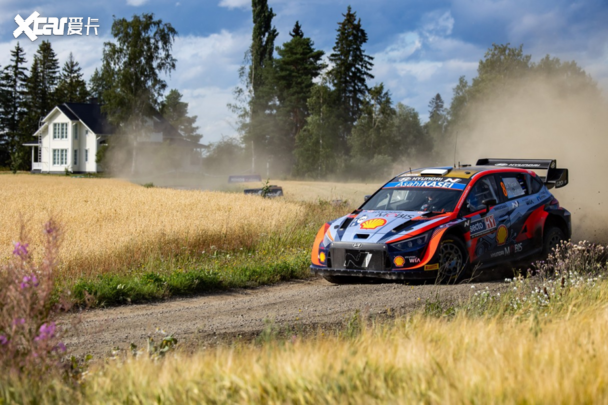 现代汽车wrc车队勇夺芬兰站冠军